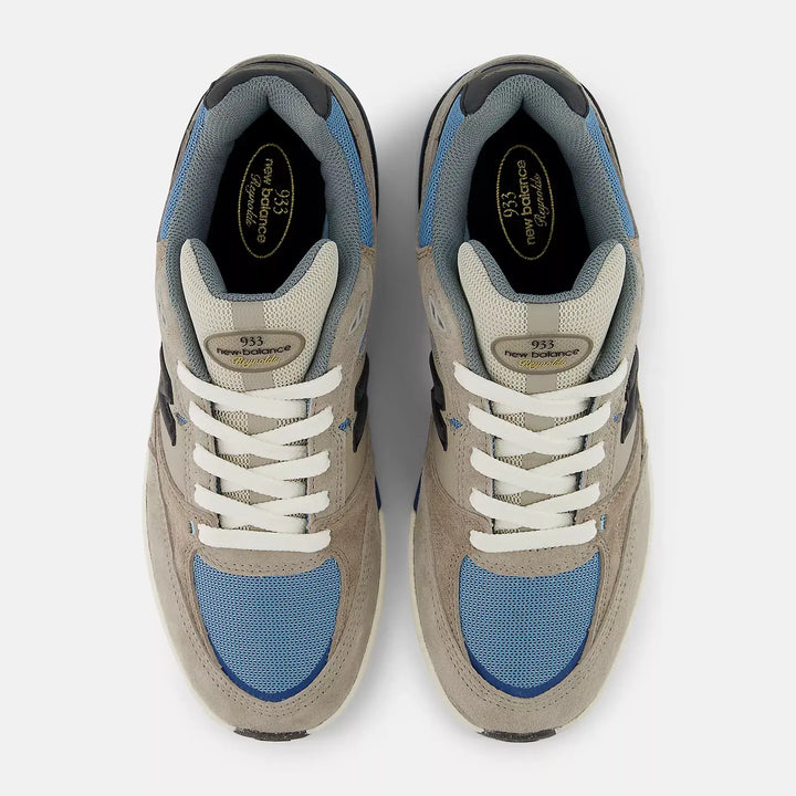 New Balance Numeric Men’s Andrew Reynolds 933 - Mushroom/Still Water 3