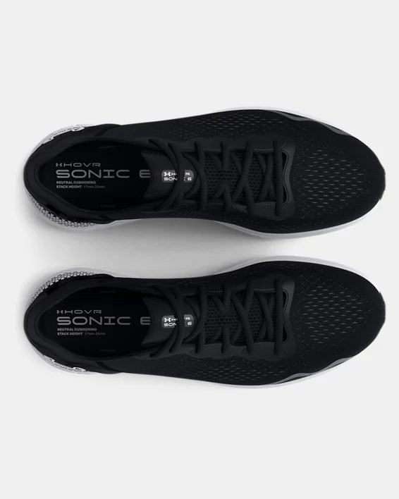 Under Armour - UA Mens HOVR Sonic 6 Black - The Shoe Collective