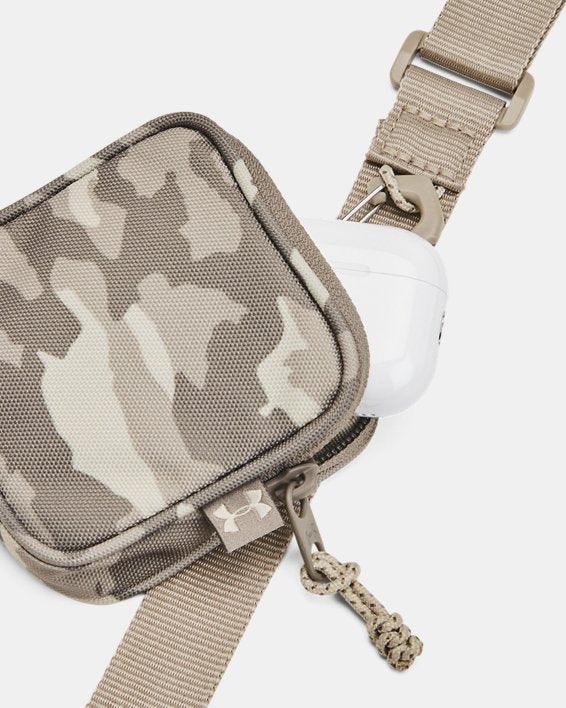 Under Armour - UA Unisex London Crossbody Small Printed Taupe Dust/Khaki/Timberwolf pic 4 - The Shoe Collective