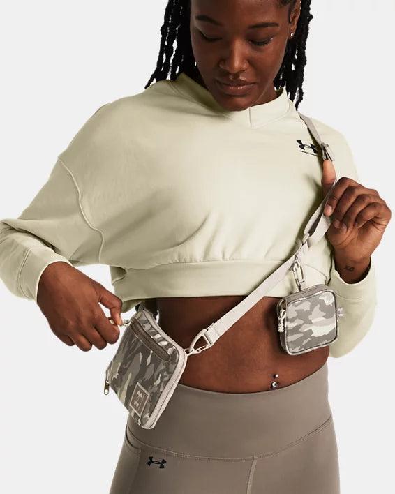 Under Armour - UA Unisex London Crossbody Small Printed Taupe Dust/Khaki/Timberwolf pic 5 - The Shoe Collective