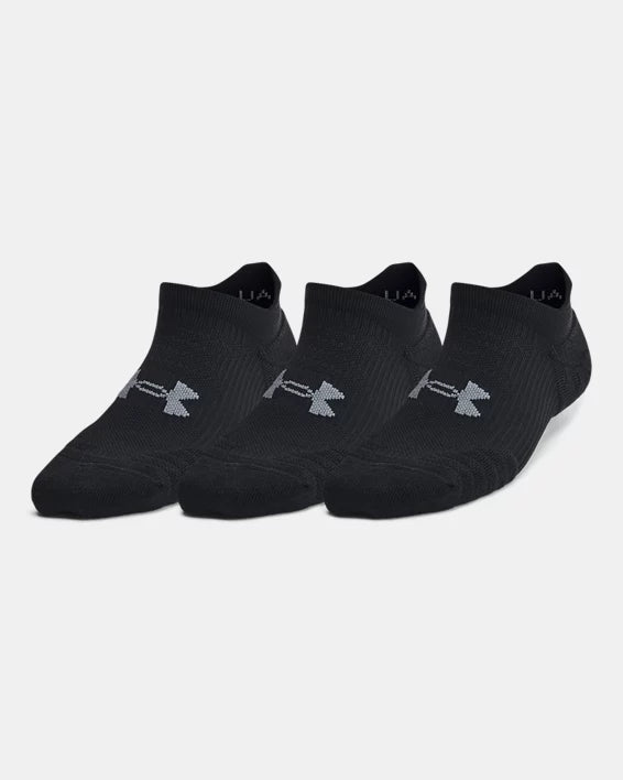 Under Armour - UA Women's Play Up 3-Pack No Show Tab Socks - The Shoe Collective