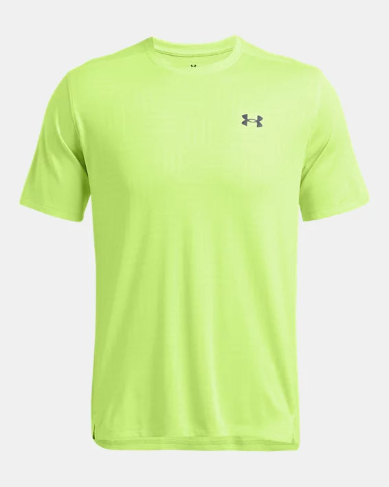 Under Armour - Under Armour Mens Tech Vent Geotessa Short sleeve Top - The Shoe Collective