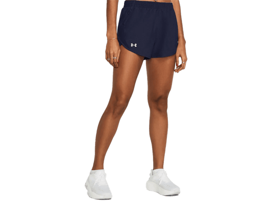 Under Armour - Women’s UA Fly-By Heather 3” Shorts - The Shoe Collective