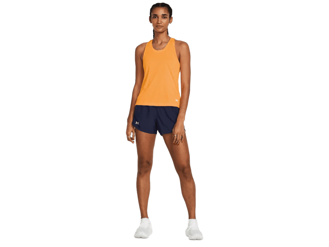 Under Armour - Women’s UA Fly-By Heather 3” Shorts - The Shoe Collective