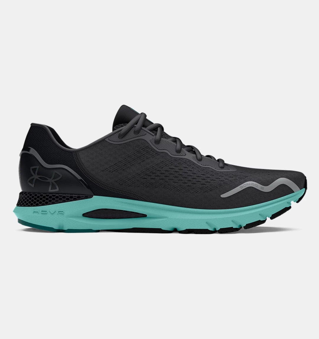 Under Armour - Women's UA HOVR Sonic 6 Running Shoes Grey/Black pic 1 - The Shoe Collective