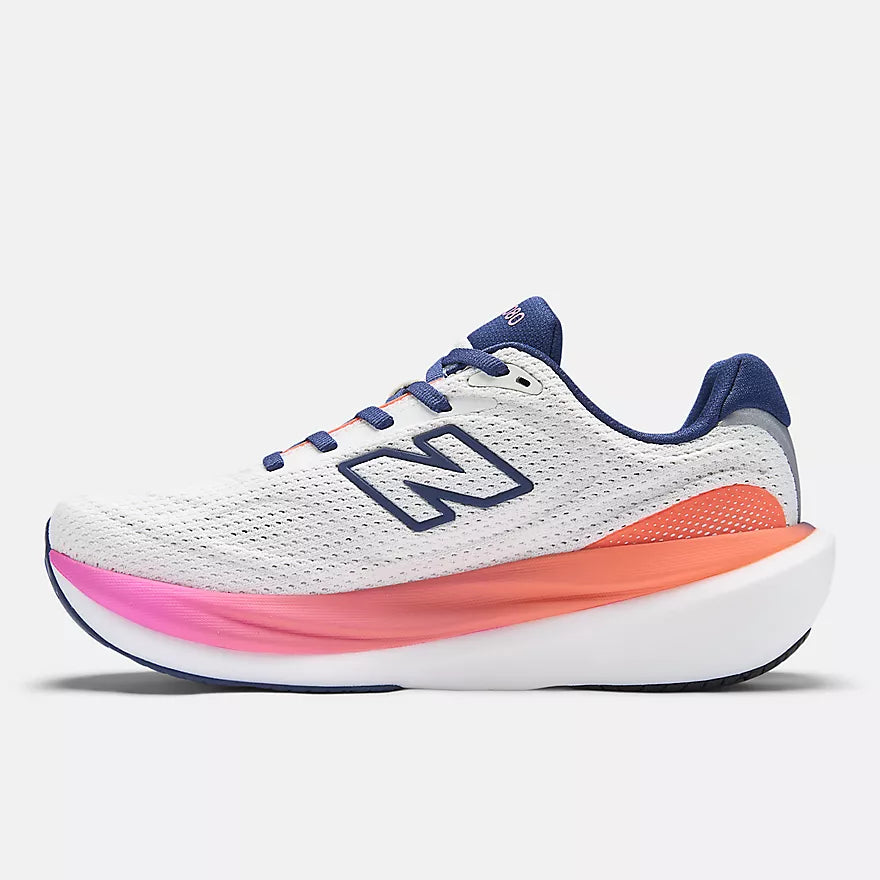 New Balance Women's 1080v15 Running Shoes White/Multi 1