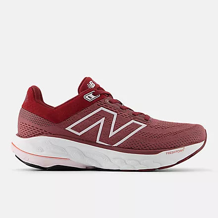 New Balance Women’s Fresh Foam X 860v14 Running Shoes- Washed Burgundy/Pink Granite 