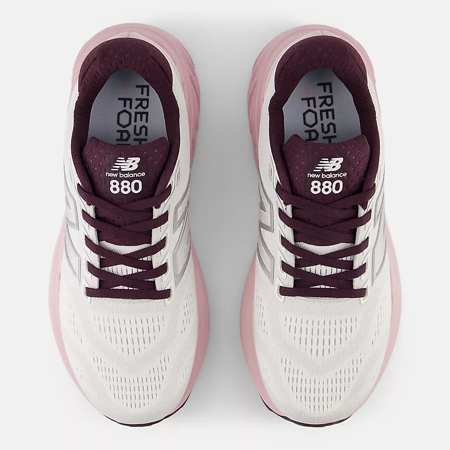 New Balance Women’s Fresh Foam X 880v15 Grey Matter / Rose Sugar pic 3 - The Shoe Collective