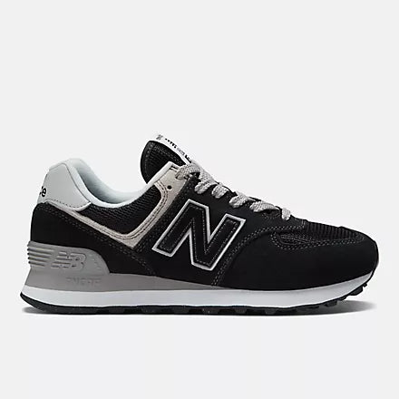 New Balance Women's 574 Core Black/White