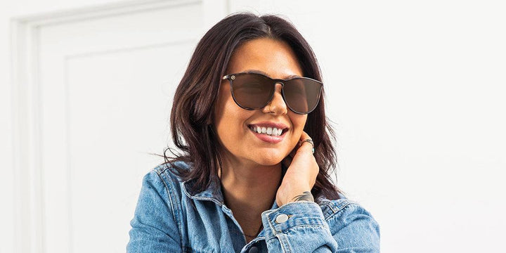 Blenders Eyewear - Blenders North Park Polarized Sunglasses Brandy Brandy Night Brown pic 3 - The Shoe Collective