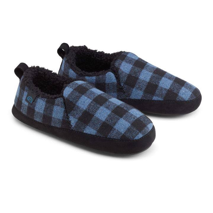 Cobian - Log Cabin Moccasin FINAL SALE Blue pic 1 - The Shoe Collective