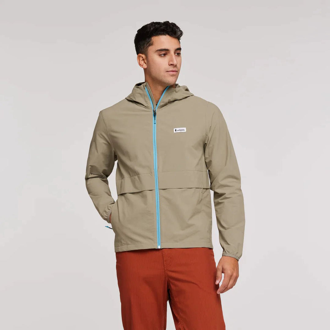 Cotopaxi - Cotopaxi Mens Viento Travel Jacket Stone pic 1 - The Shoe Collective