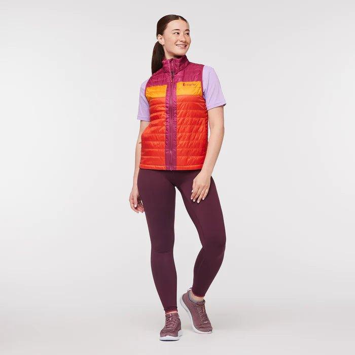 Cotopaxi - Cotopaxi Women’s Capa Insulated Vest Raspberry/Canyon pic 1 - The Shoe Collective