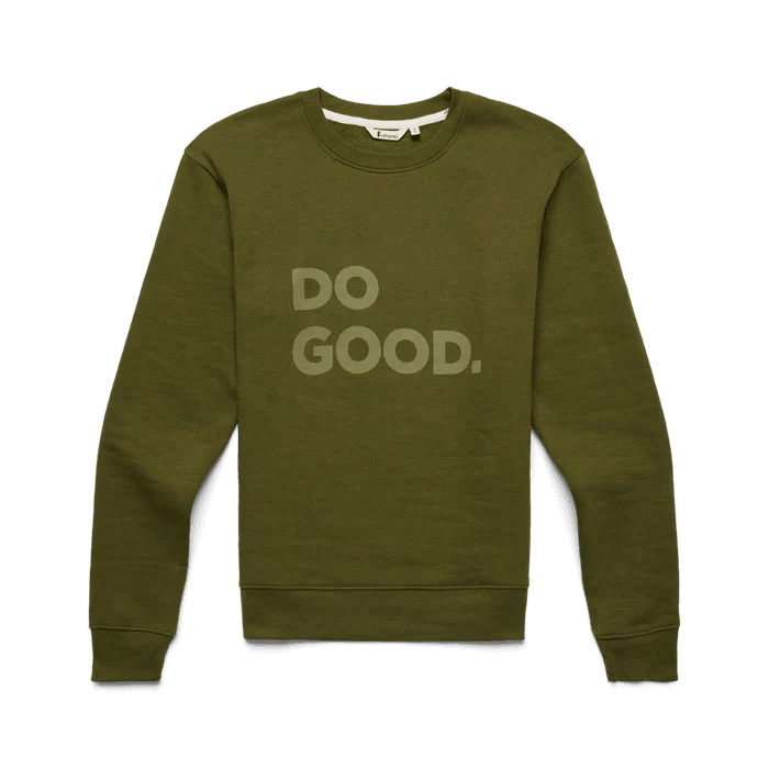 Cotopaxi - Cotopaxi Women’s Do Good Organic Crew Sweatshirt Pine pic 4 - The Shoe Collective