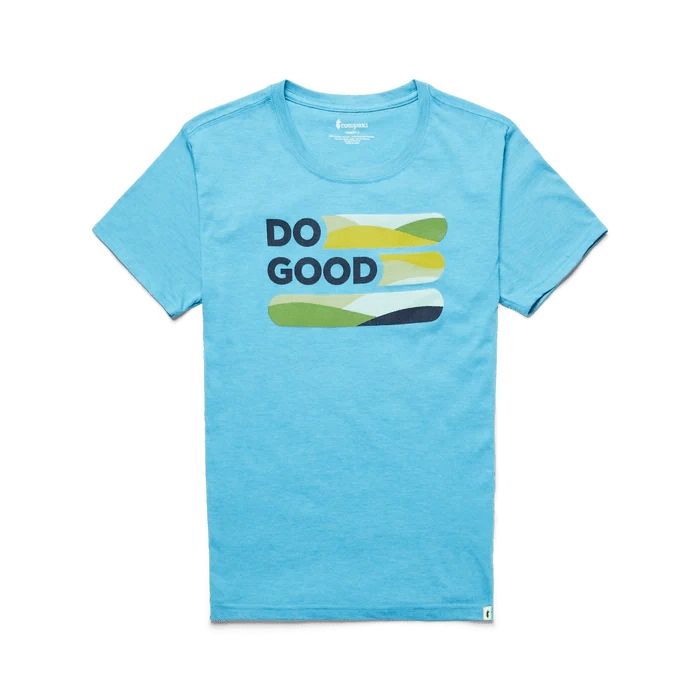 Cotopaxi - Cotopaxi Women’s Do Good Stripe Organic T-shirt - The Shoe Collective