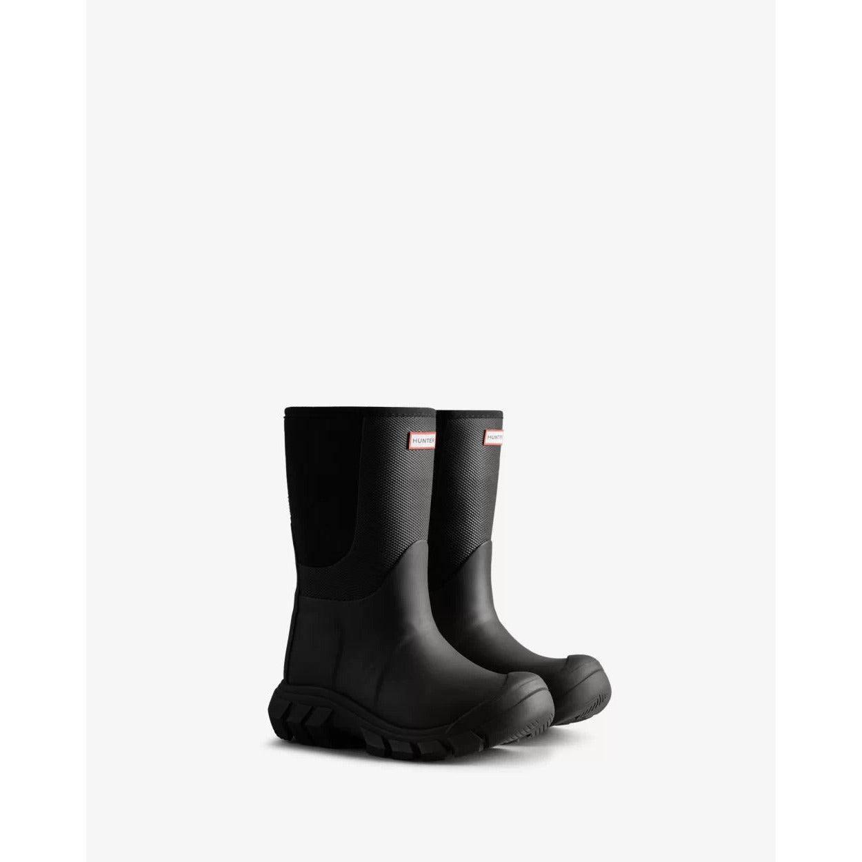 Hunter Boots - Little Kids Field Hybrid Boot Black - The Shoe Collective