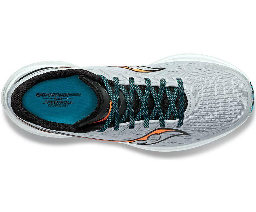 Mens Saucony Endorphin Speed 3 Concrete/ViZi Running Shoe - The Shoe CollectiveSaucony