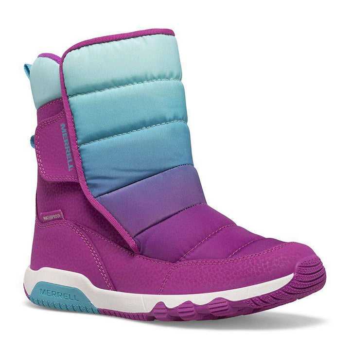 Merrell - Big Kid's Free Roam Puffer Waterproof Boots - The Shoe Collective