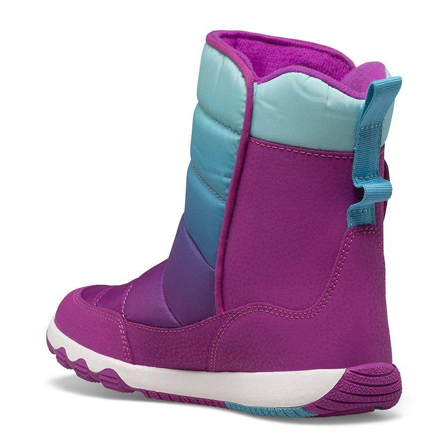 Merrell - Big Kid's Free Roam Puffer Waterproof Boots - The Shoe Collective