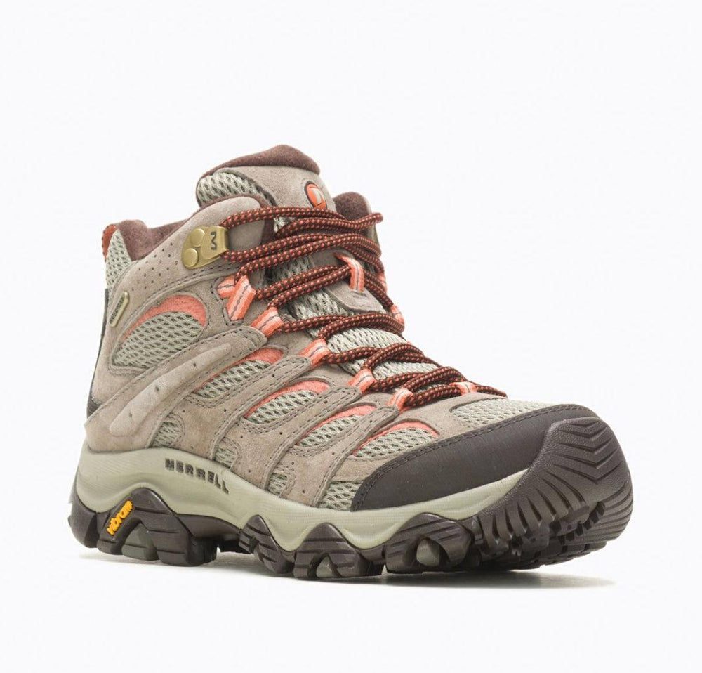 Merrell - Merrell Women’s Moab 3 Mid Waterproof Shoes - The Shoe Collective