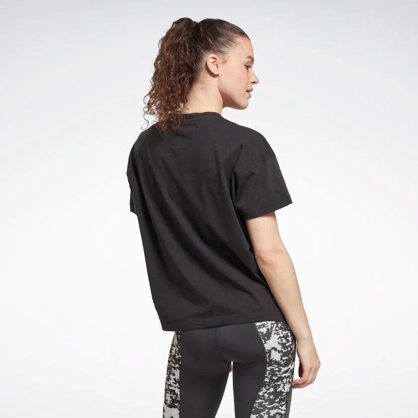 Reebok - Training Graphic Tee Black pic 3 - The Shoe Collective