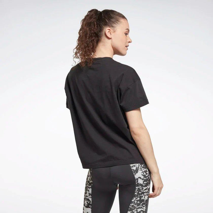 Reebok - Training Graphic Tee Black pic 3 - The Shoe Collective