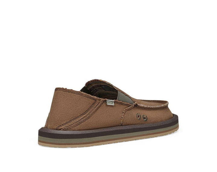 Sanuk - Men’s Sidewalk Surfer Brown - The Shoe Collective