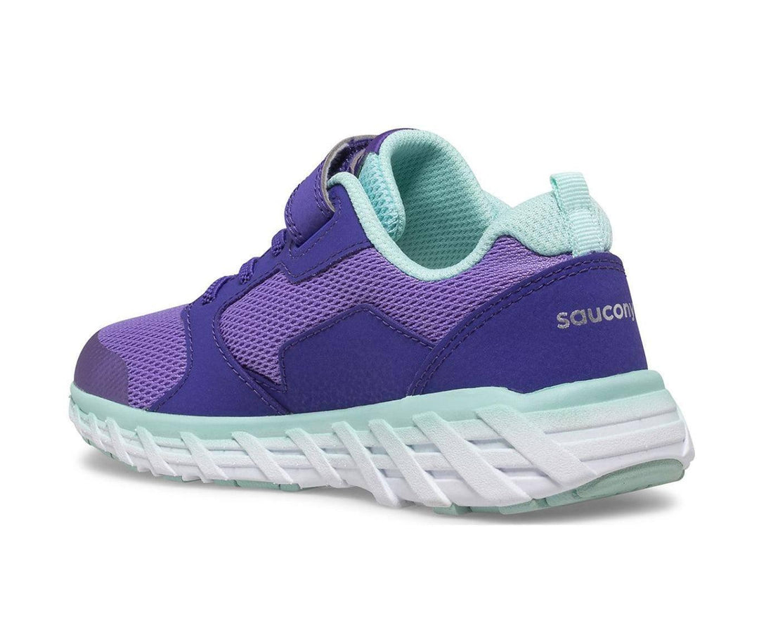 Saucony - Girl’s Wind 2.0 Sneakers - The Shoe Collective