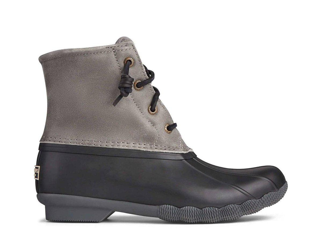 Sperry - Saltwater Duck Boot Black/Grey pic 1 - The Shoe Collective