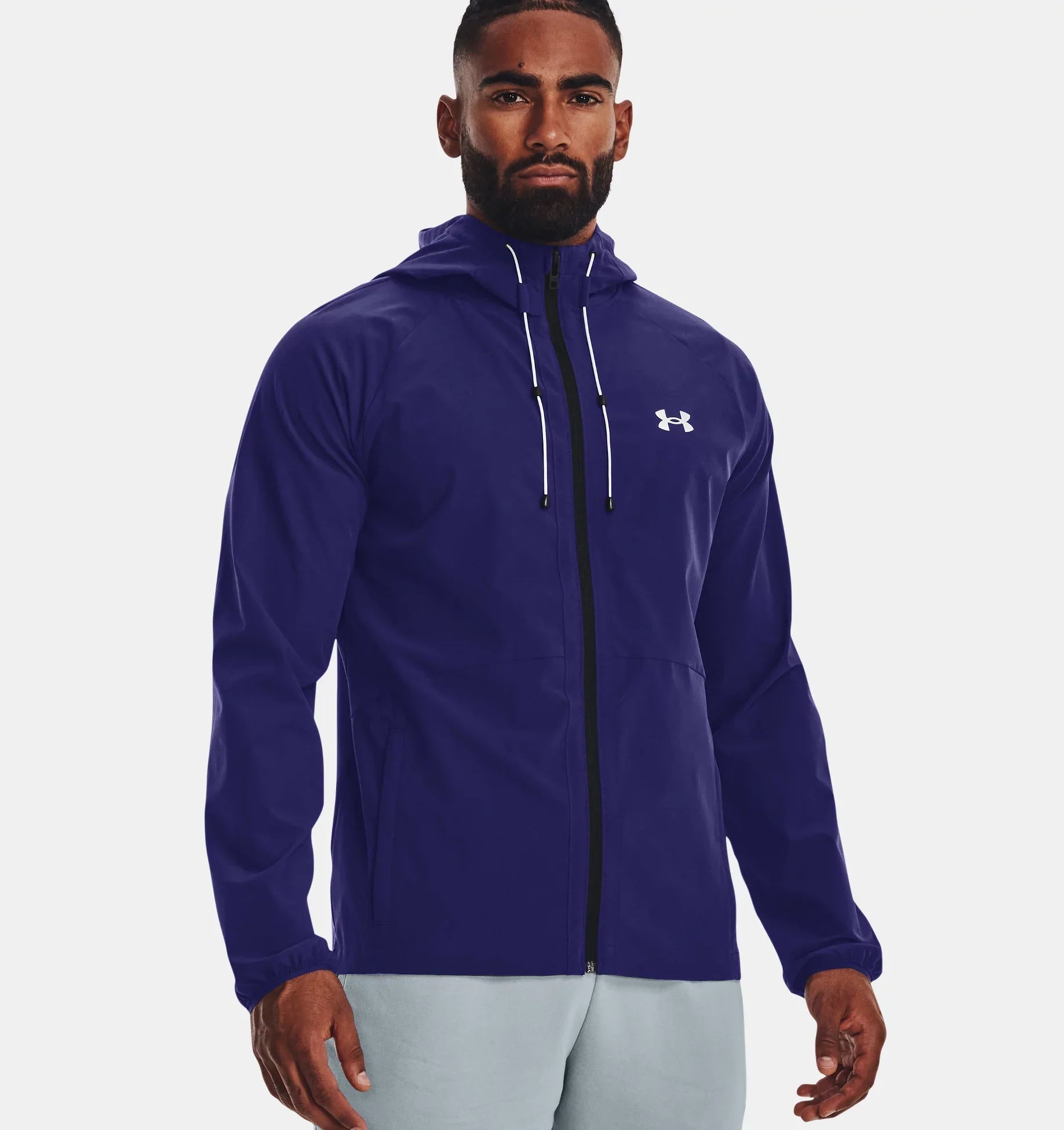 UA Stretch Woven Windbreaker - The Shoe CollectiveUnder Armour