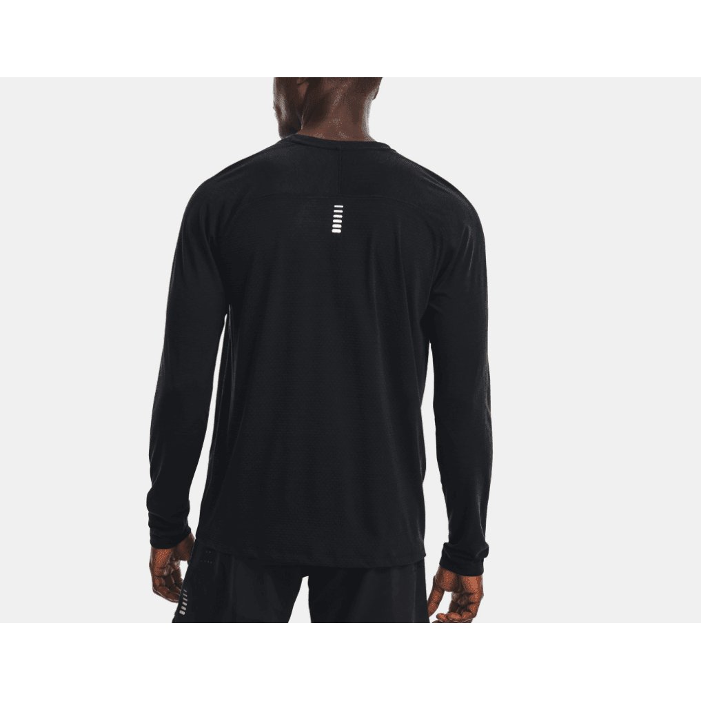 Under Armour - Streaker Long Sleeve Black pic 2 - The Shoe Collective