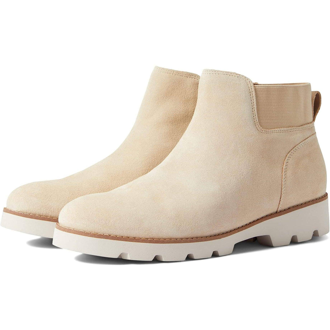 Vionic - Womens Vionic Brionie Chelsea Suede Boot FINAL SALE Semolina pic 1 - The Shoe Collective