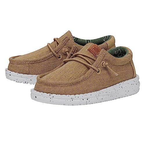 Wally Youth Washed Canvas - The Shoe CollectiveHey Dude