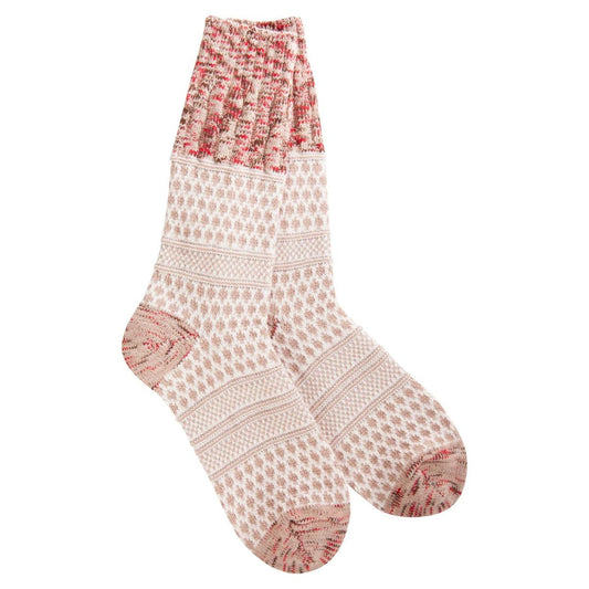 Worlds Softest Socks - World’s Softest Holiday Gallery Textured Crew - The Shoe Collective