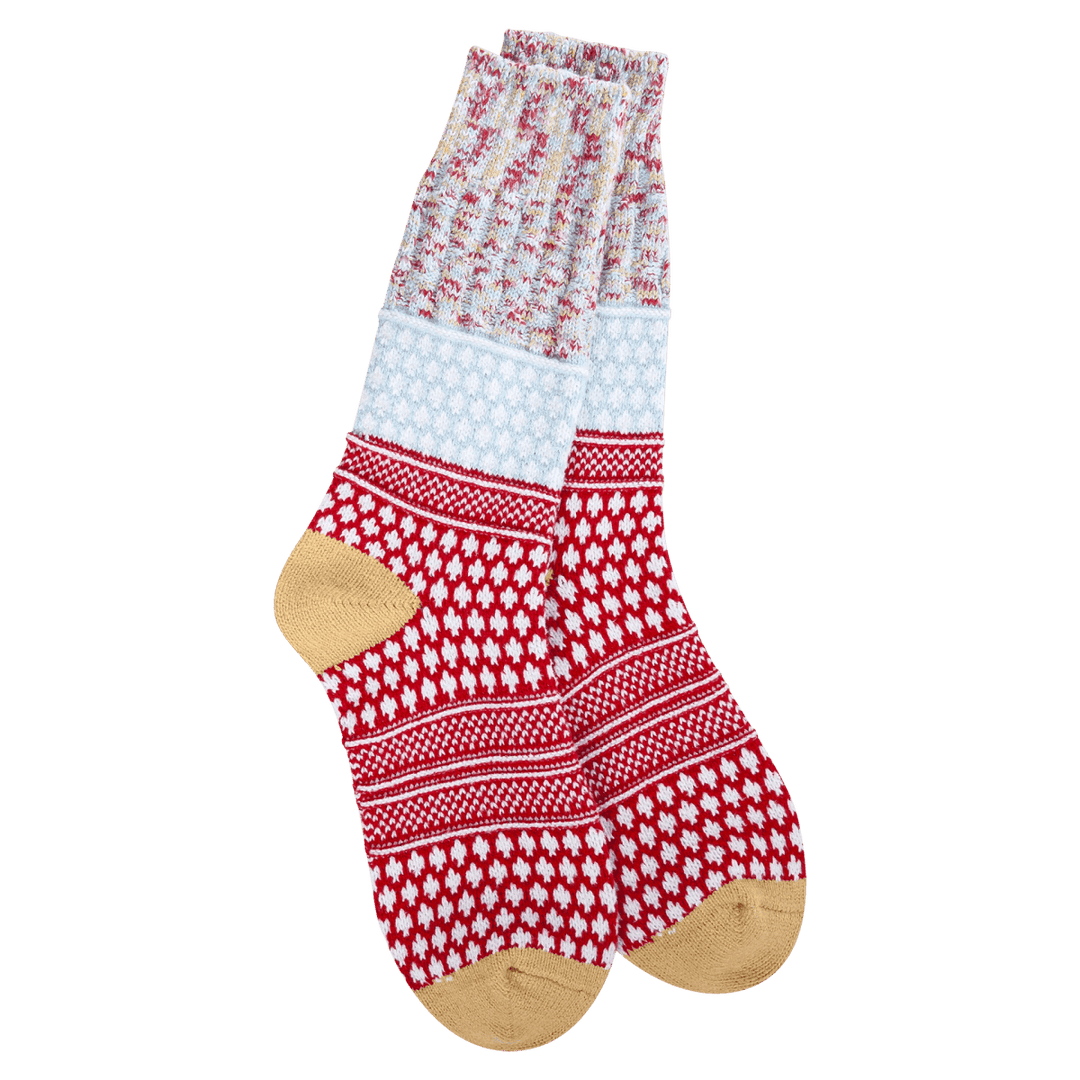 Worlds Softest Socks - World’s Softest Holiday Gallery Textured Crew - The Shoe Collective