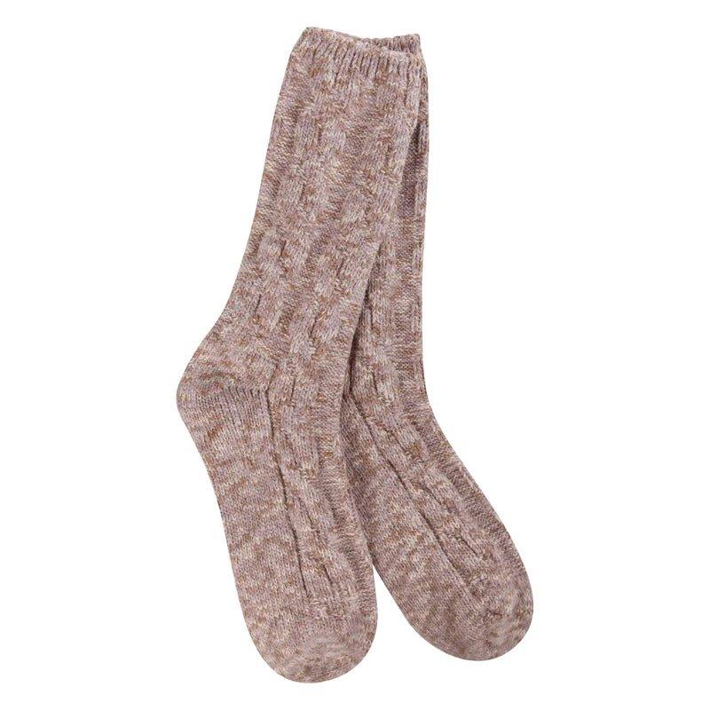 Worlds Softest Socks - World's Softest Ragg Cable Crew Socks Nirvana pic 2 - The Shoe Collective